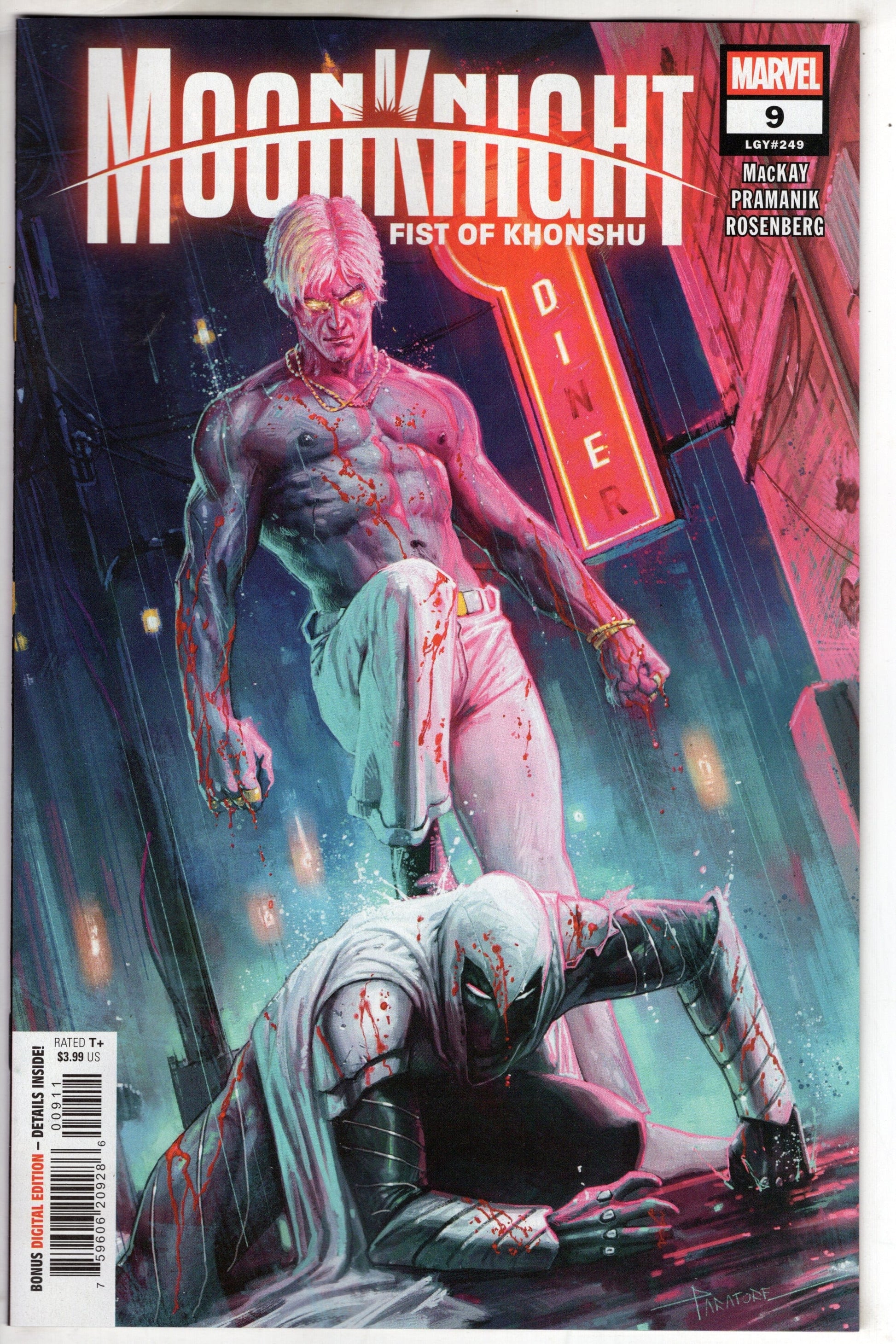 Marvel COMIC BOOK MOON KNIGHT: FIST OF KHONSHU #9