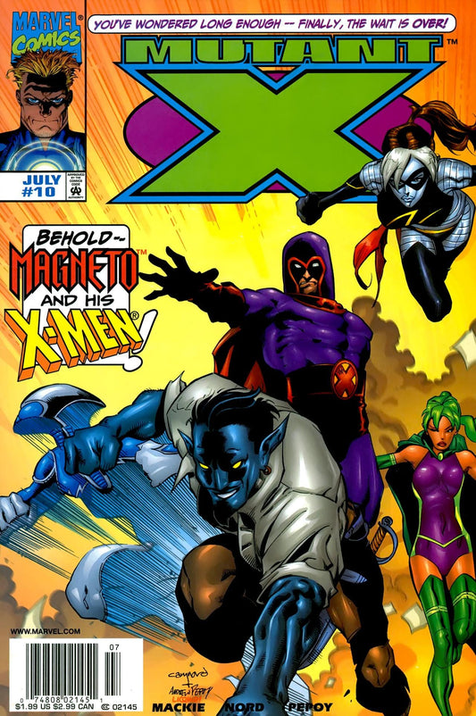 Marvel COMIC BOOK Mutant X #10 - CVR A (FN)