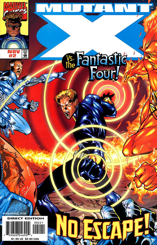 Marvel COMIC BOOK Mutant X #2 - CVR B (FN)
