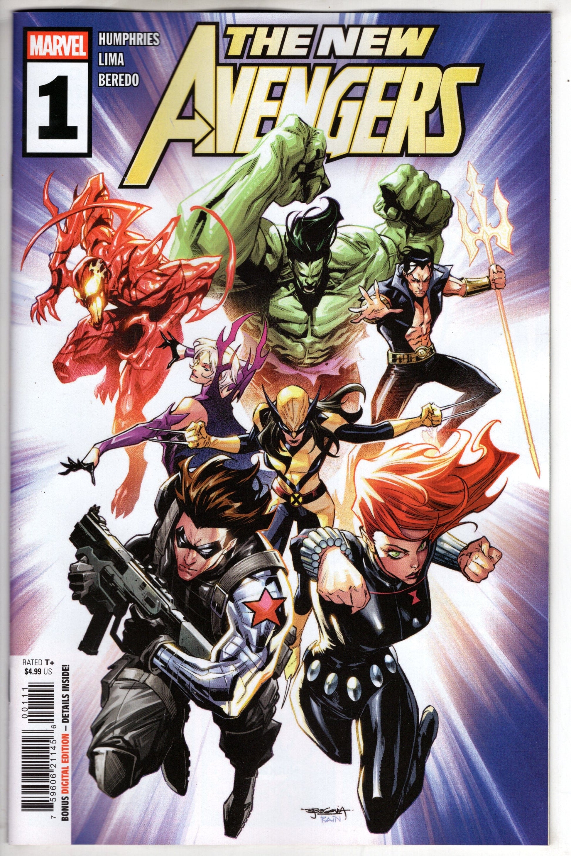 Marvel COMIC BOOK NEW AVENGERS #1