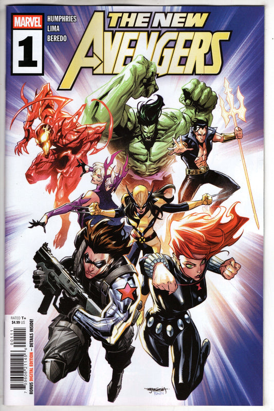 Marvel COMIC BOOK NEW AVENGERS #1