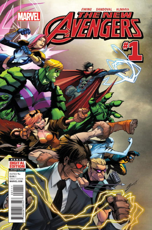 Marvel COMIC BOOK New Avengers #1 (VF/NM)