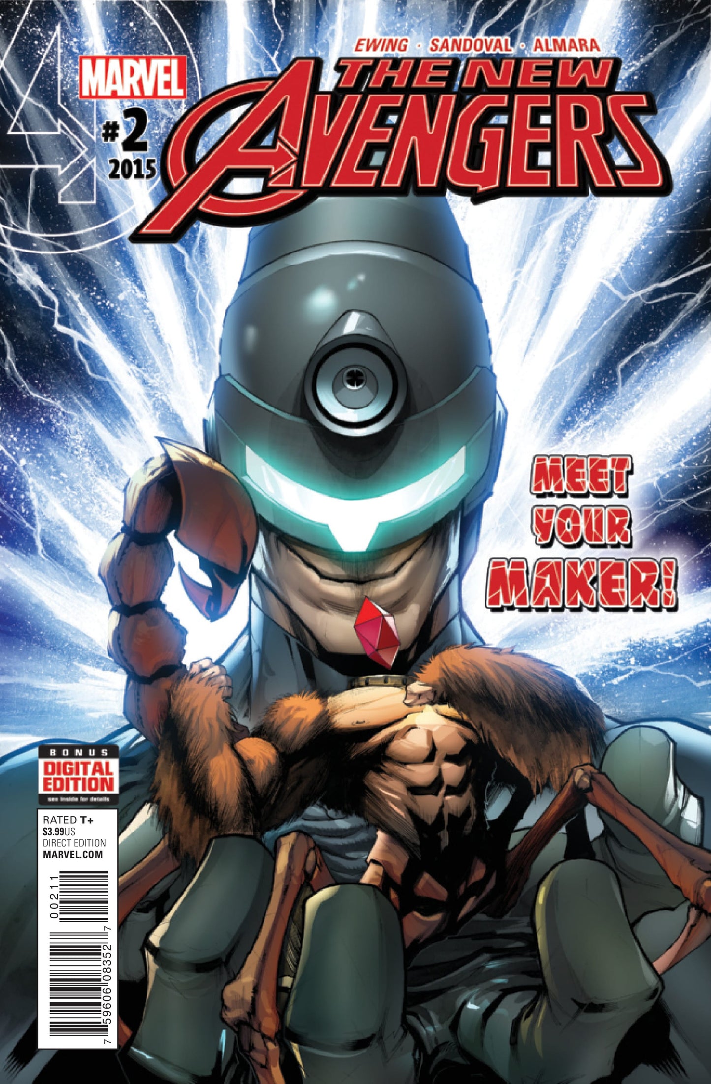 Marvel COMIC BOOK New Avengers #2 (VF/NM)