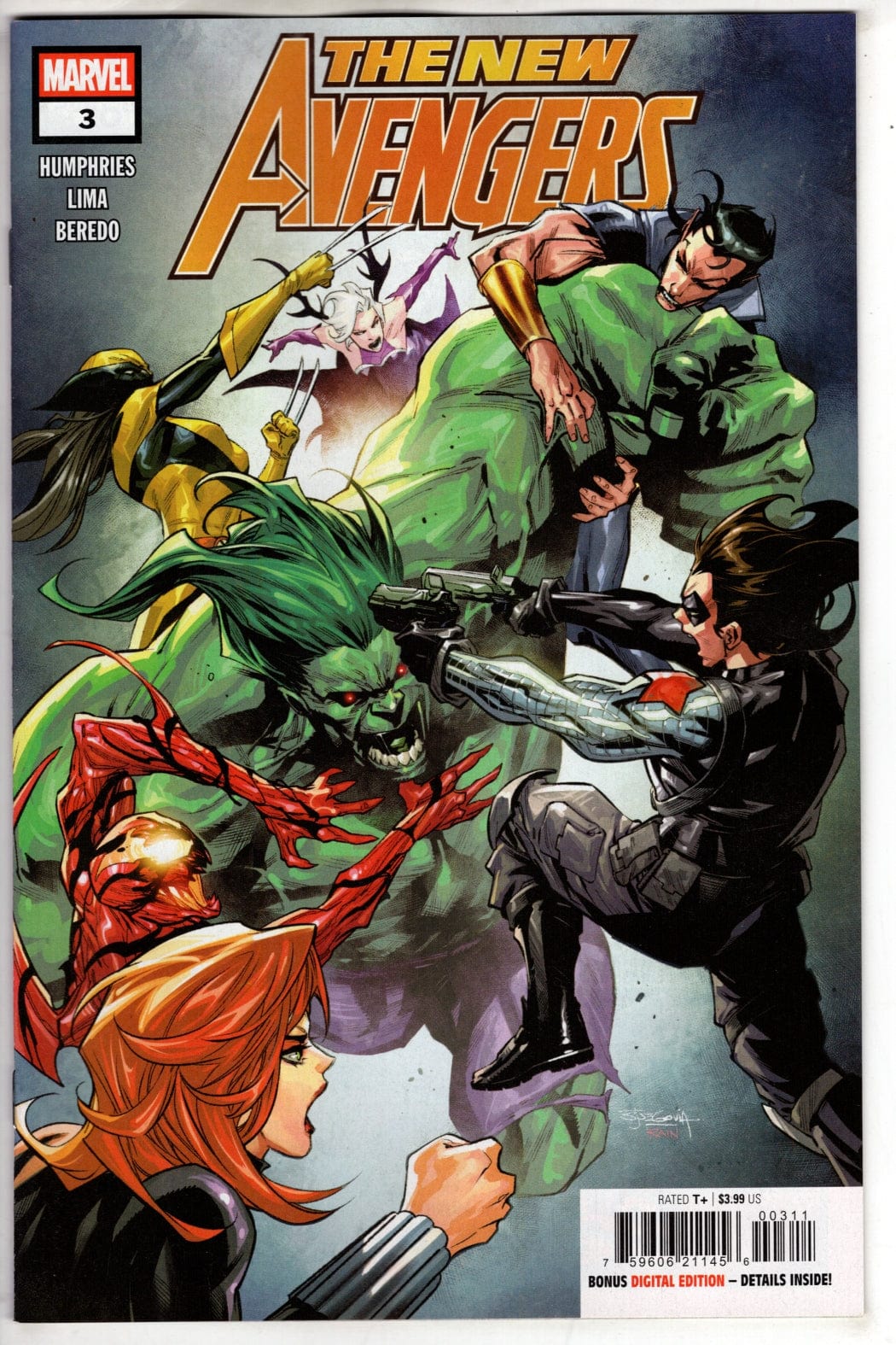 Marvel COMIC BOOK NEW AVENGERS #3