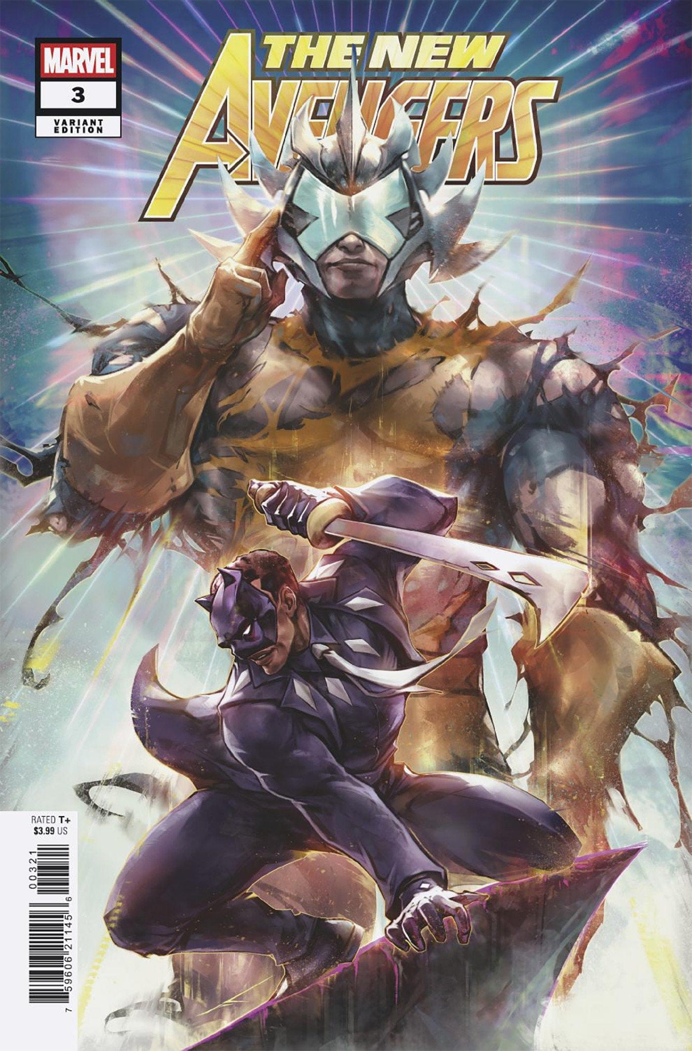 Marvel COMIC BOOK NEW AVENGERS #3 IVAN TAO KILLUMINATI VARIANT