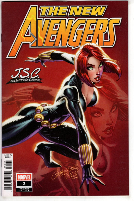 Marvel COMIC BOOK NEW AVENGERS #3 J. SCOTT CAMPBELL VARIANT