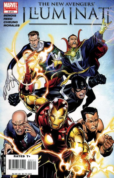 Marvel COMIC BOOK New Avengers: Illuminati #3 (VF)