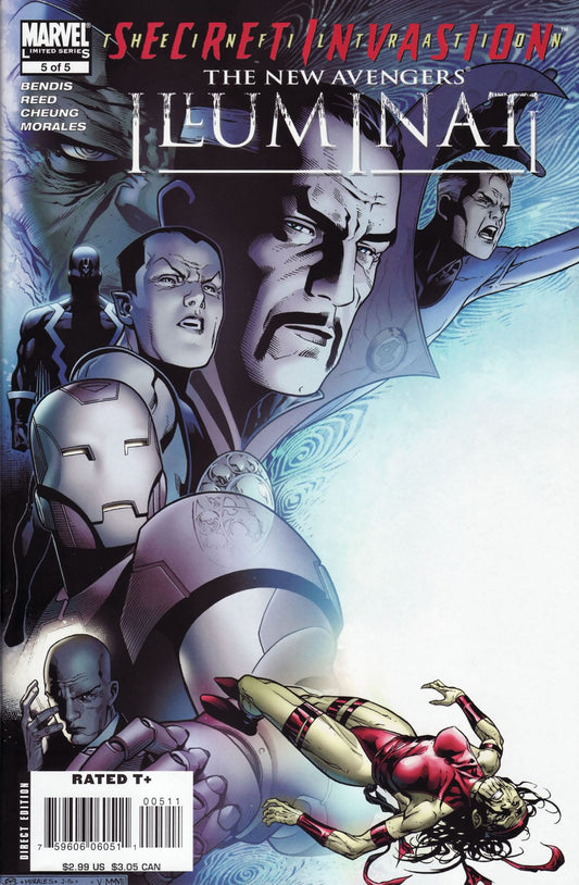 Marvel COMIC BOOK New Avengers: Illuminati #5 (VF)