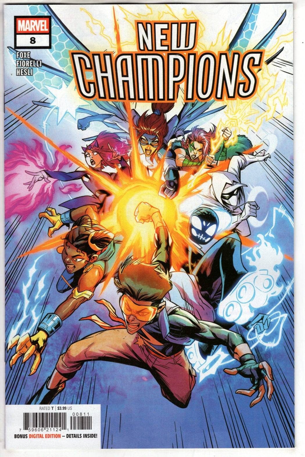 Marvel COMIC BOOK NEW CHAMPIONS #8