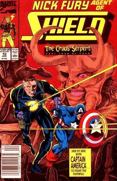 Marvel COMIC BOOK Nick Fury, Agent of SHIELD #10 (VF)