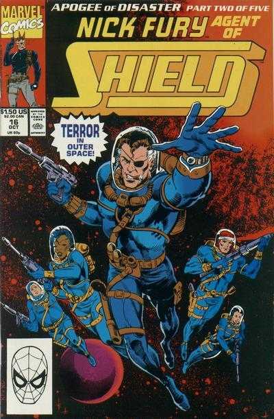 Marvel COMIC BOOK Nick Fury, Agent of SHIELD #16 (VF)