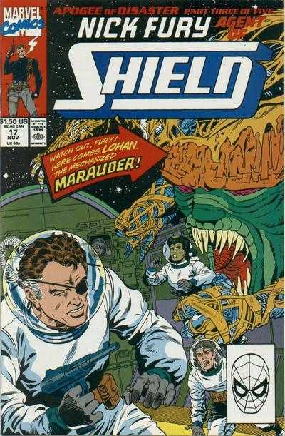 Marvel COMIC BOOK Nick Fury, Agent of SHIELD #17 (VF)
