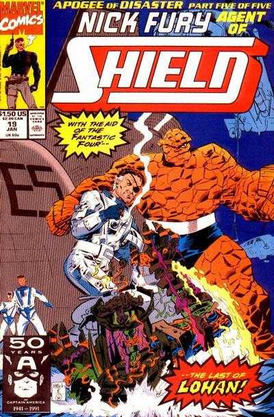 Marvel COMIC BOOK Nick Fury, Agent of SHIELD #19 (VF)