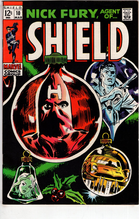 Marvel COMIC BOOK Nick Fury, Agent of SHIELD (1968 series) #10