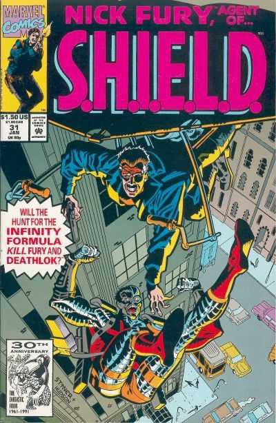 Marvel COMIC BOOK Nick Fury, Agent of SHIELD #31 (VF)