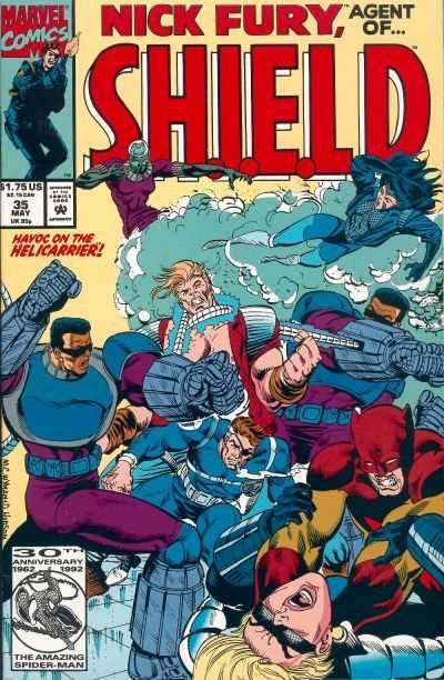 Marvel COMIC BOOK Nick Fury, Agent of SHIELD #35 (VF)