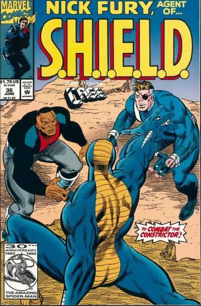 Marvel COMIC BOOK Nick Fury, Agent of SHIELD #36 (VF)