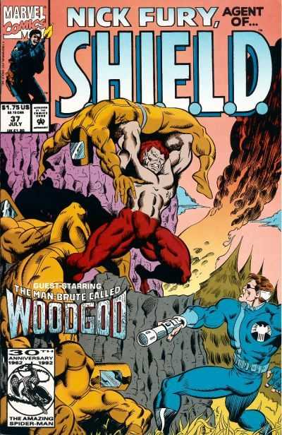 Marvel COMIC BOOK Nick Fury, Agent of SHIELD #37 (VF)
