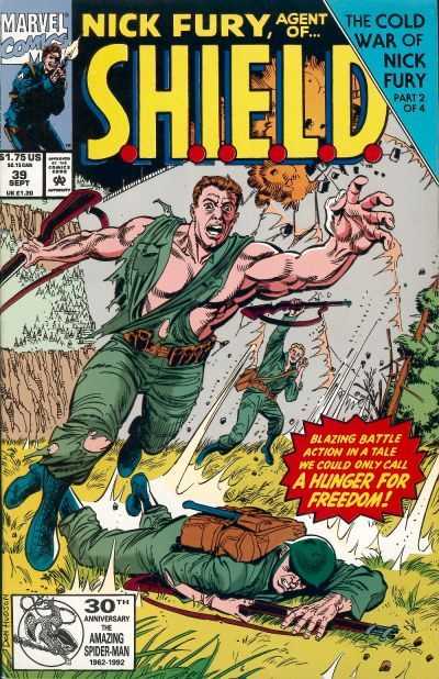 Marvel COMIC BOOK Nick Fury, Agent of SHIELD #39 (VF)
