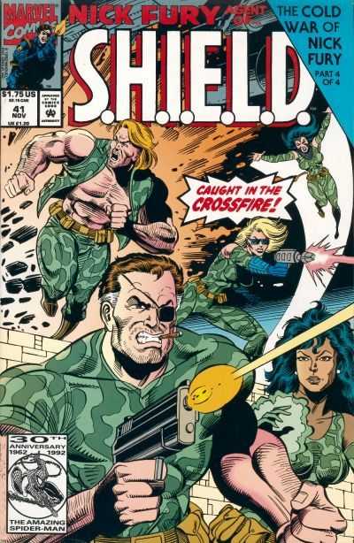 Marvel COMIC BOOK Nick Fury, Agent of SHIELD #41 (VF)