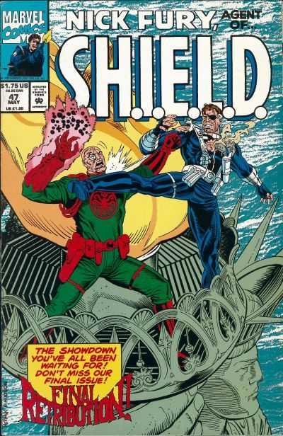 Marvel COMIC BOOK Nick Fury, Agent of SHIELD #47 (VF)