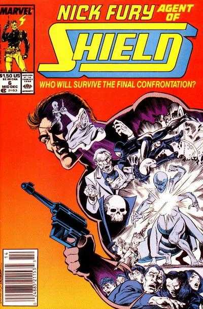 Marvel COMIC BOOK Nick Fury, Agent of SHIELD #6 (VF)