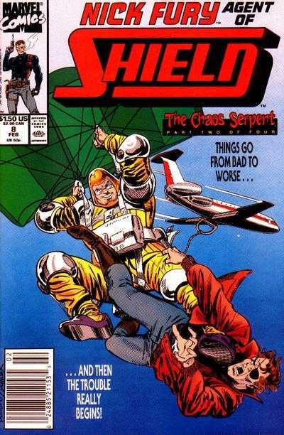 Marvel COMIC BOOK Nick Fury, Agent of SHIELD #8 (VF)