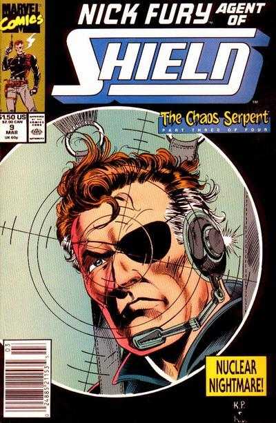 Marvel COMIC BOOK Nick Fury, Agent of SHIELD #9 (VF)