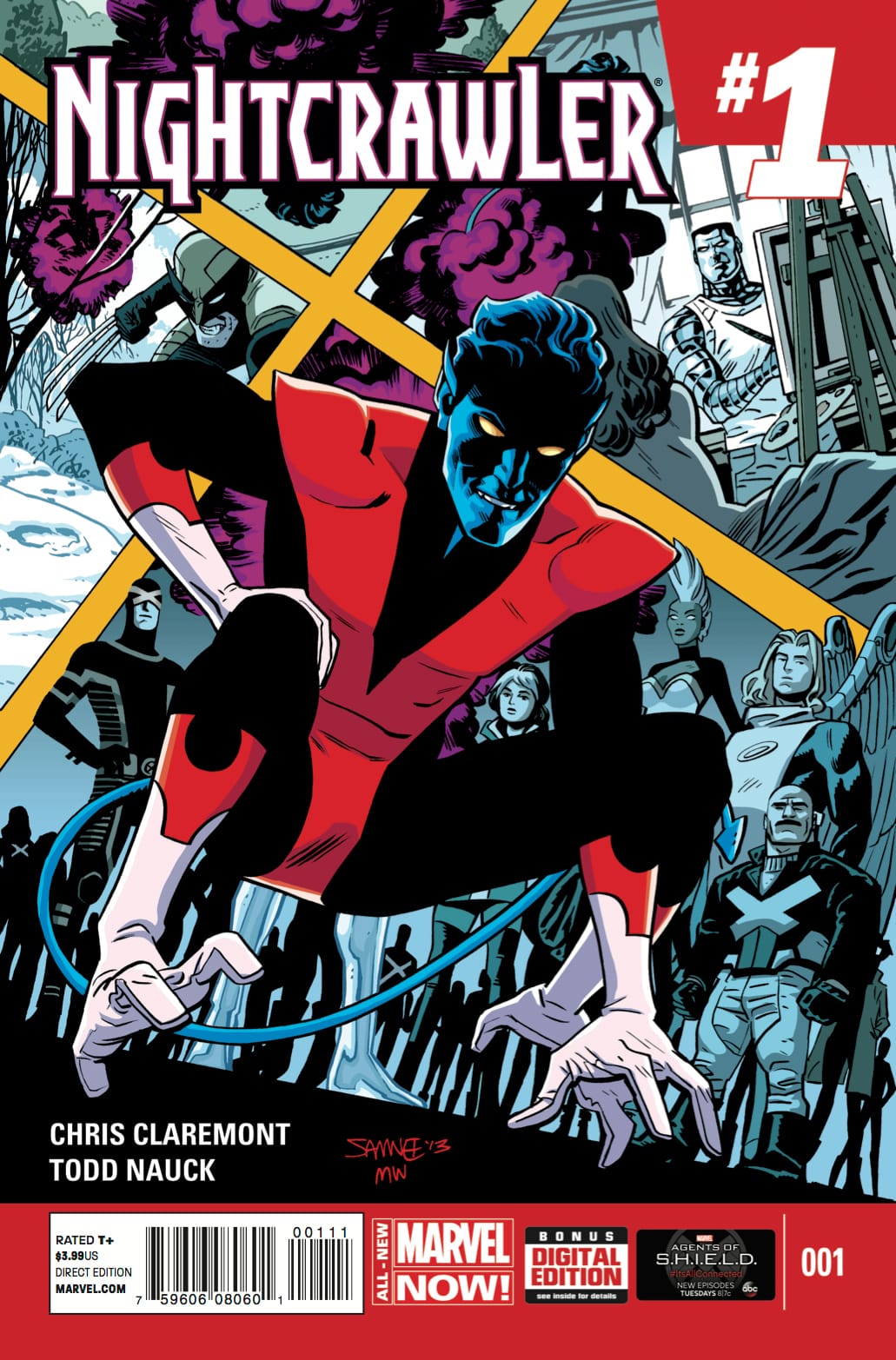Marvel COMIC BOOK Nightcrawler #1 (VF/NM)