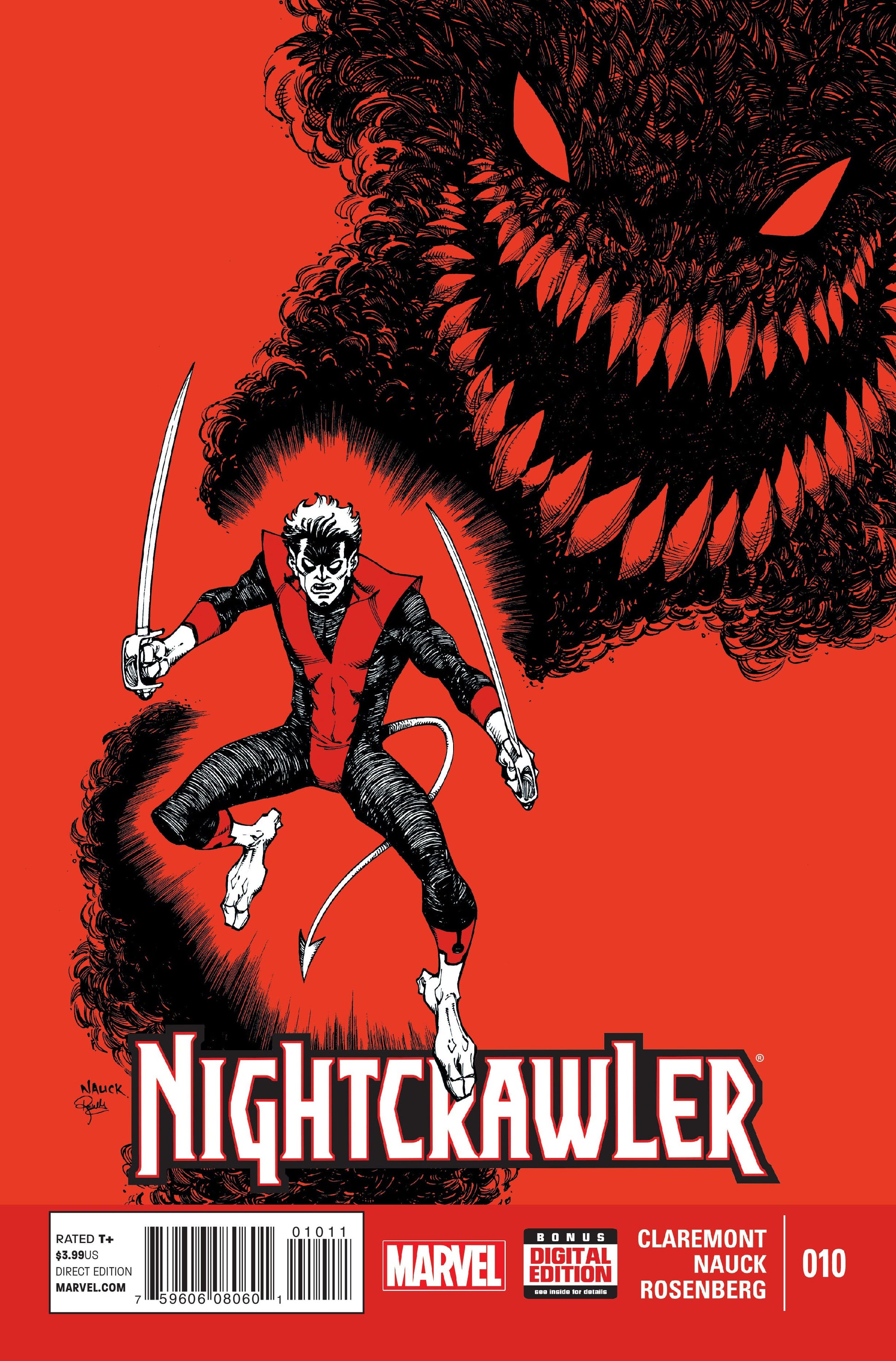 Marvel COMIC BOOK Nightcrawler #10 (VF/NM)