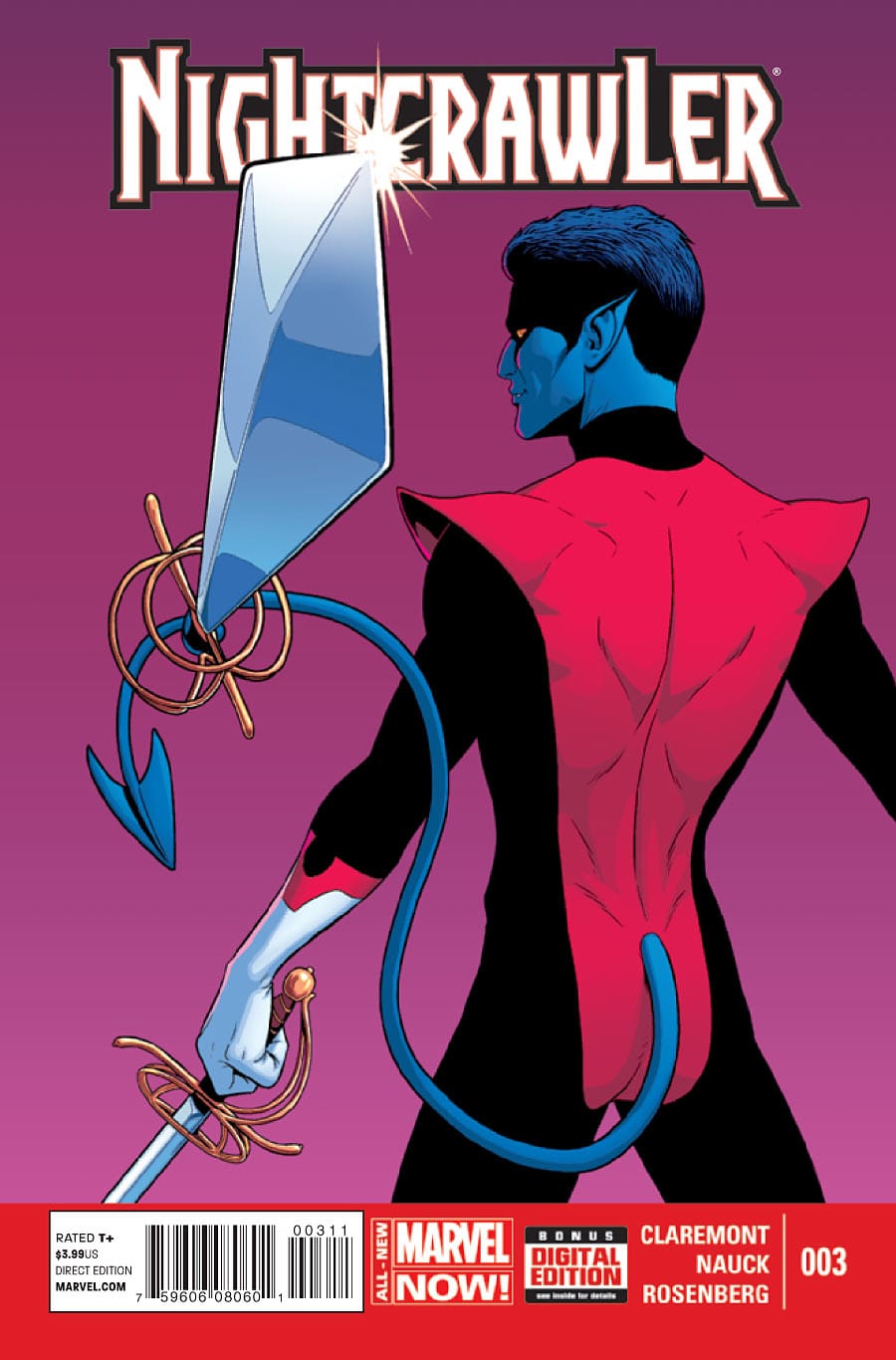 Marvel COMIC BOOK Nightcrawler #3 (VF/NM)