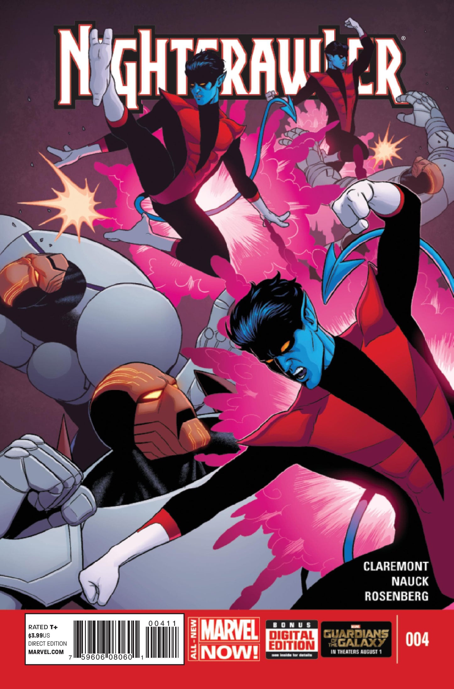 Marvel COMIC BOOK Nightcrawler #4 (VF/NM)