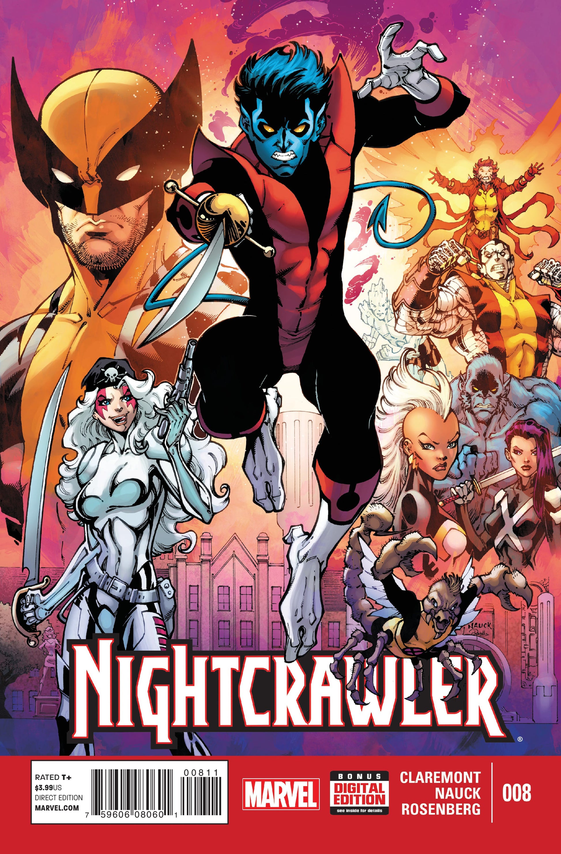 Marvel COMIC BOOK Nightcrawler #8 (VF/NM)