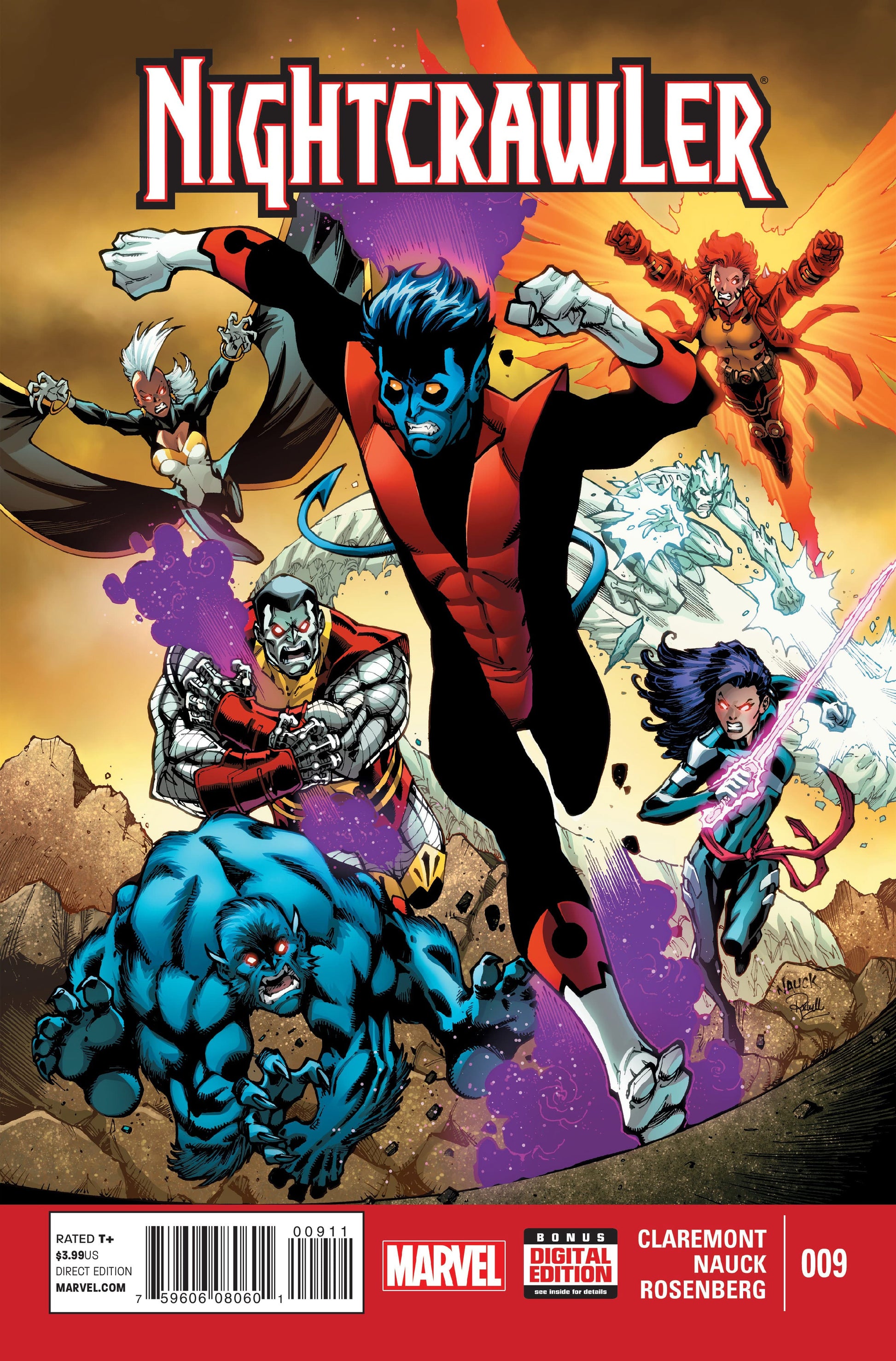 Marvel COMIC BOOK Nightcrawler #9 (VF/NM)