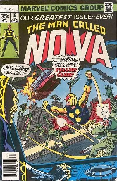 Marvel COMIC BOOK Nova #16 (VG)