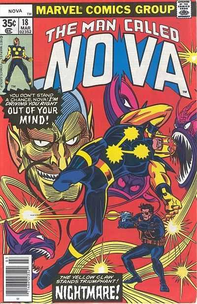 Marvel COMIC BOOK Nova #18 (VG)