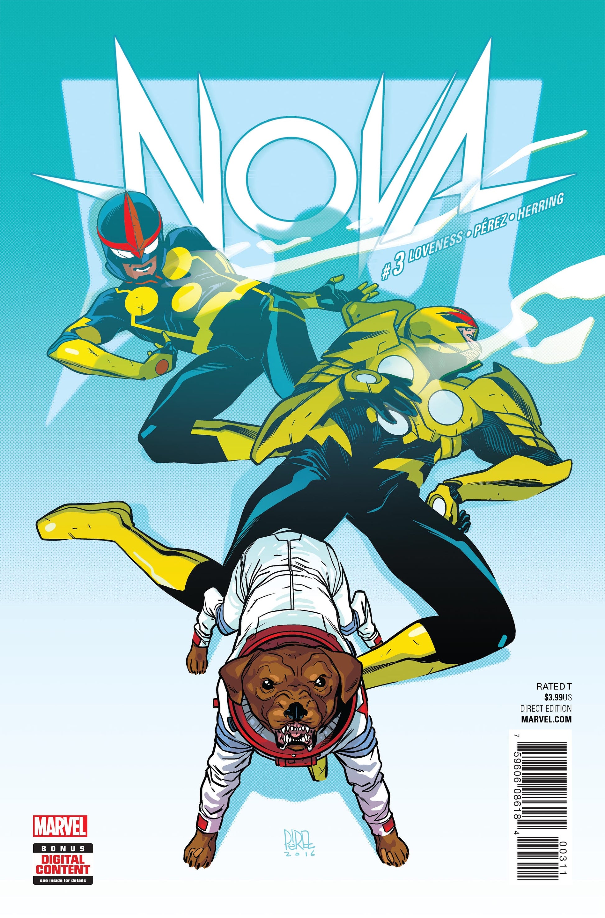 Marvel COMIC BOOK Nova #3 (VF/NM)