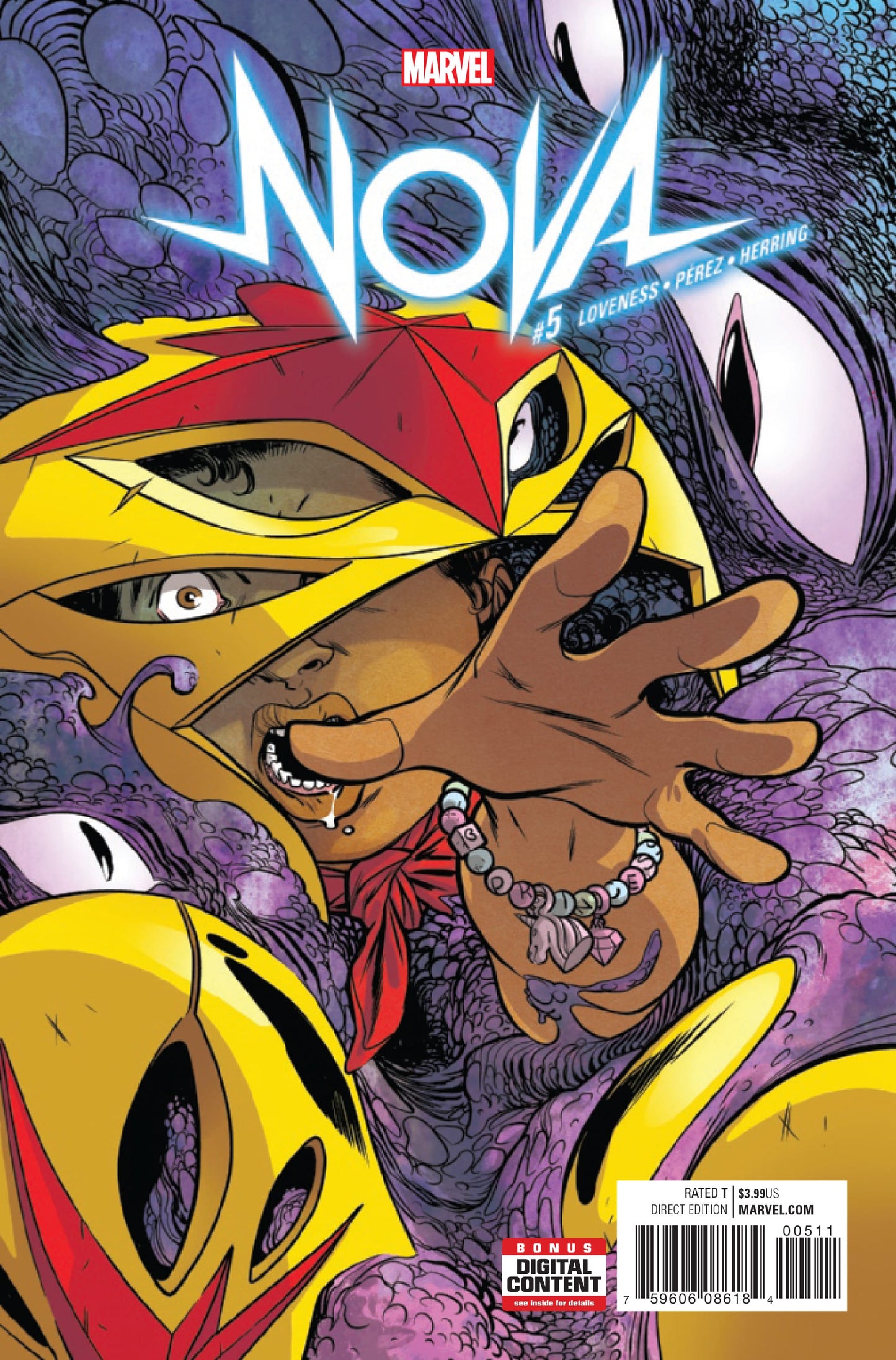 Marvel COMIC BOOK Nova #5 (VF/NM)