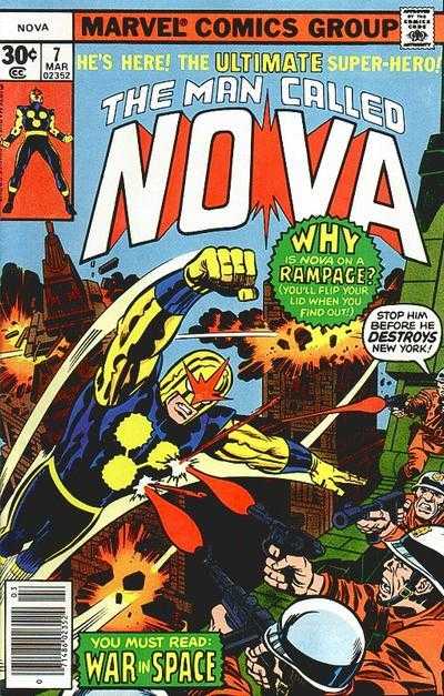 Marvel COMIC BOOK Nova #7 (VG)