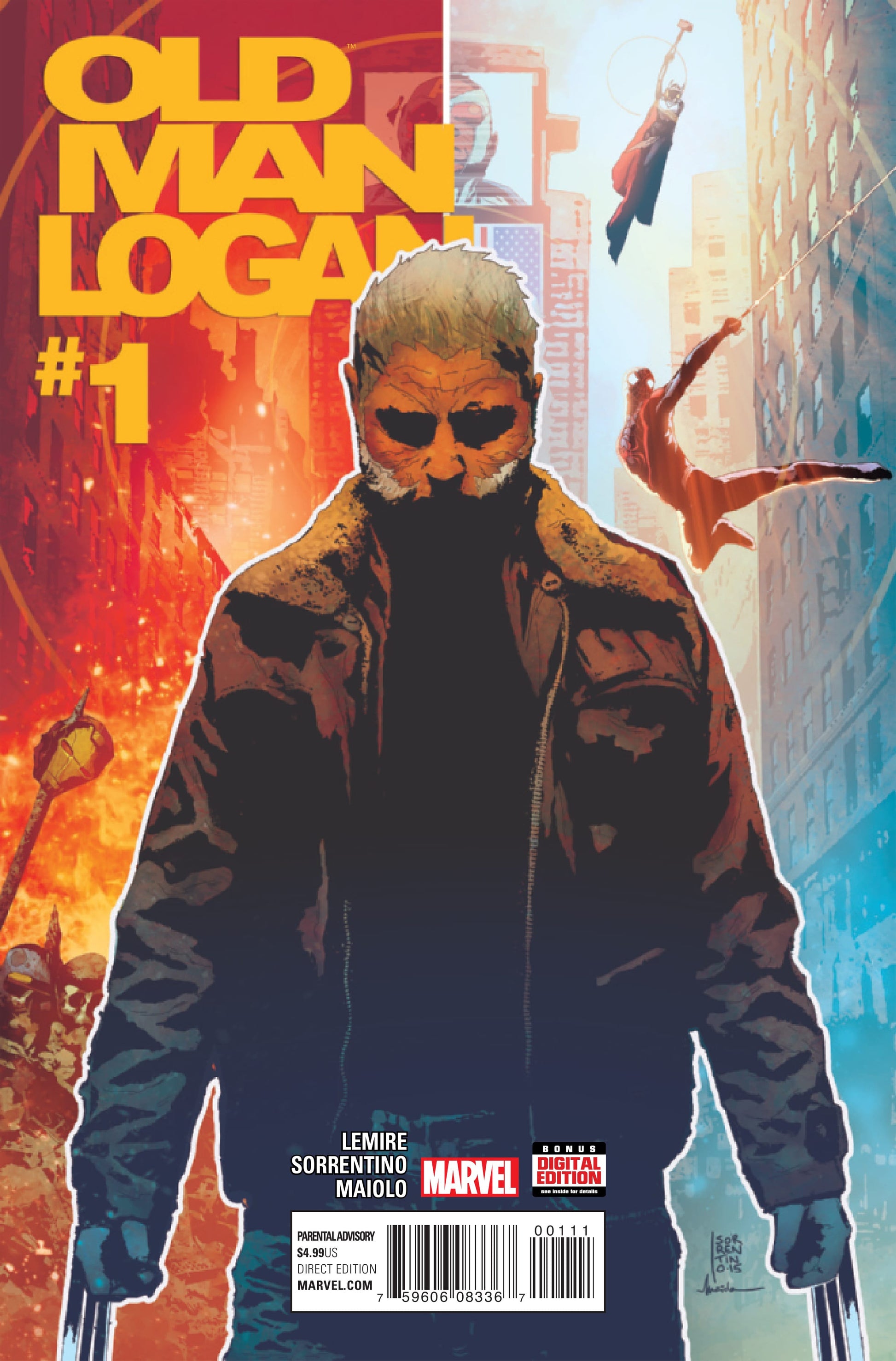 Marvel COMIC BOOK Old Man Logan #1 (VF/NM)