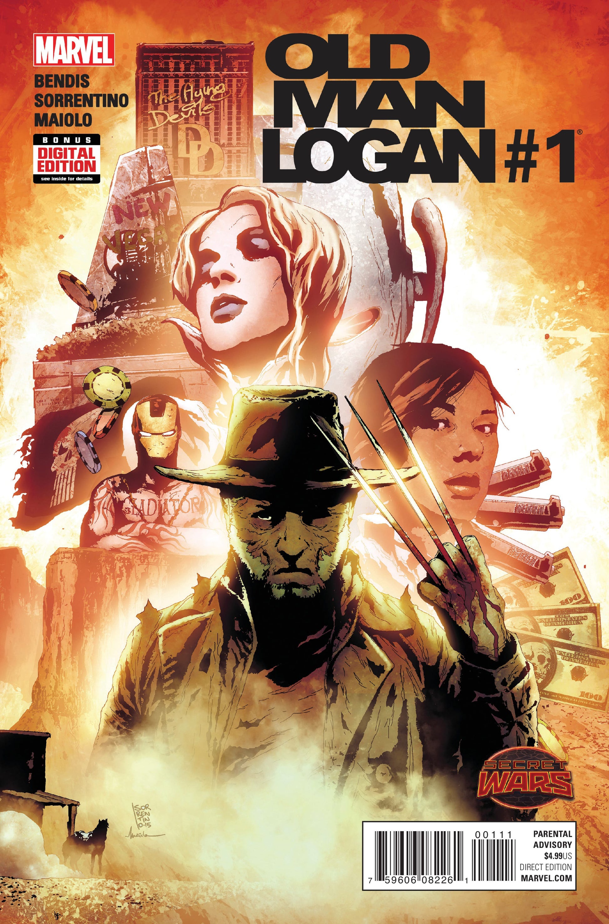 Marvel COMIC BOOK Old Man Logan #1 (VF/NM)