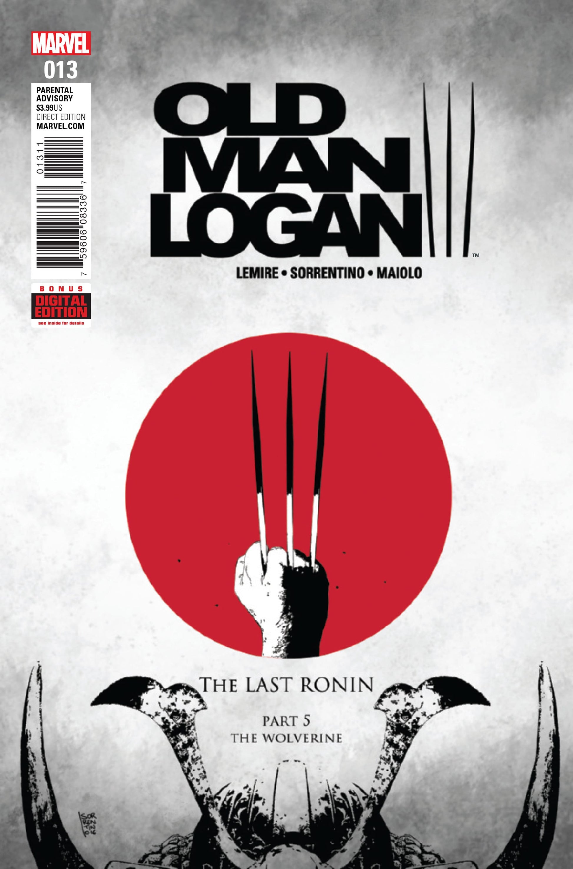 Marvel COMIC BOOK Old Man Logan #13 (VF/NM)