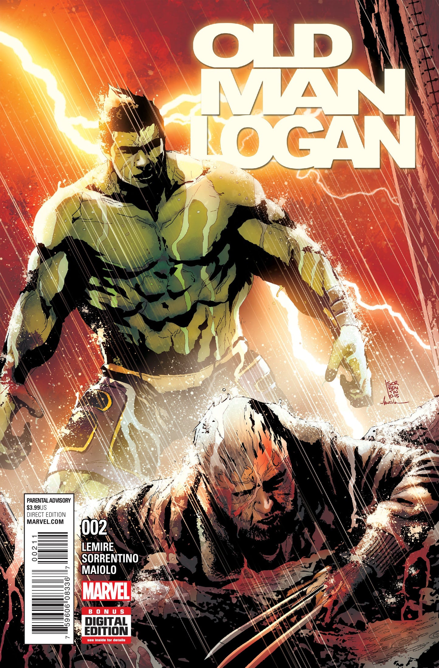 Marvel COMIC BOOK Old Man Logan #2 (VF/NM)