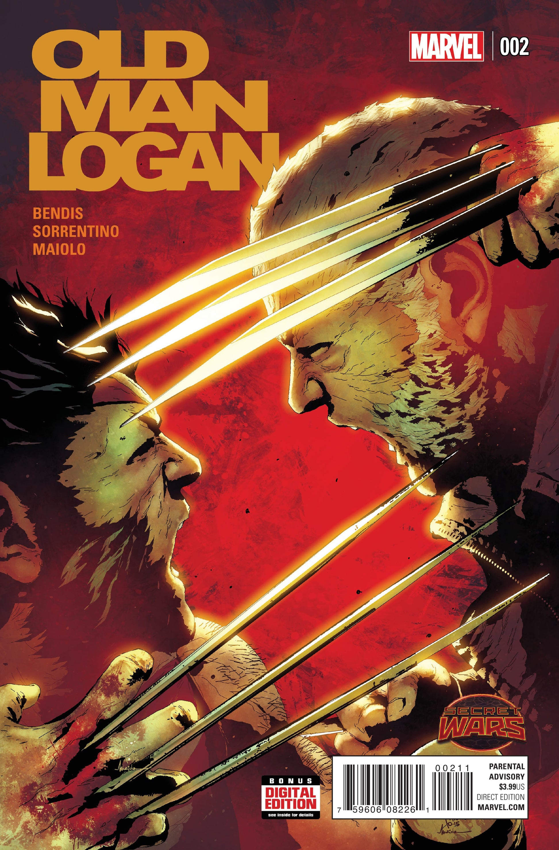 Marvel COMIC BOOK Old Man Logan #2 (VF/NM)