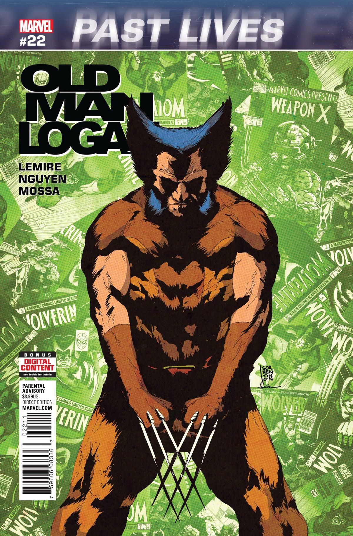 Marvel COMIC BOOK Old Man Logan #22 (VF/NM)