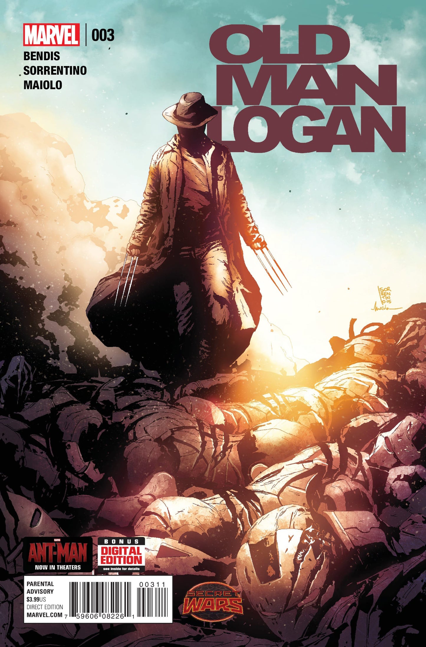 Marvel COMIC BOOK Old Man Logan #3 (VF/NM)