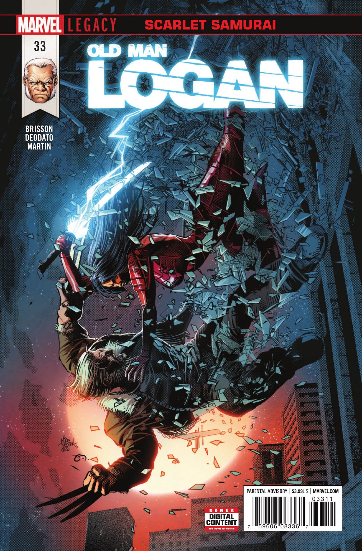 Marvel COMIC BOOK Old Man Logan #33 (VF/NM)