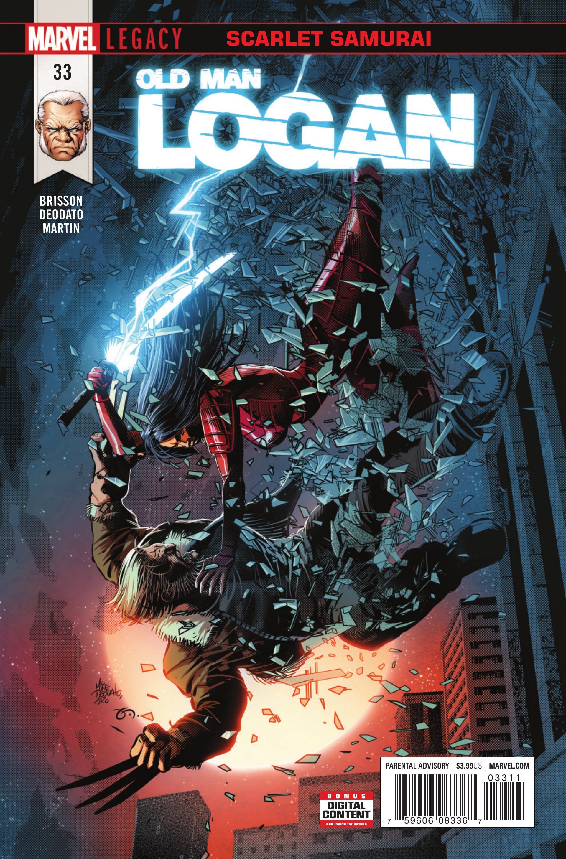 Marvel COMIC BOOK Old Man Logan #33 (VF/NM)