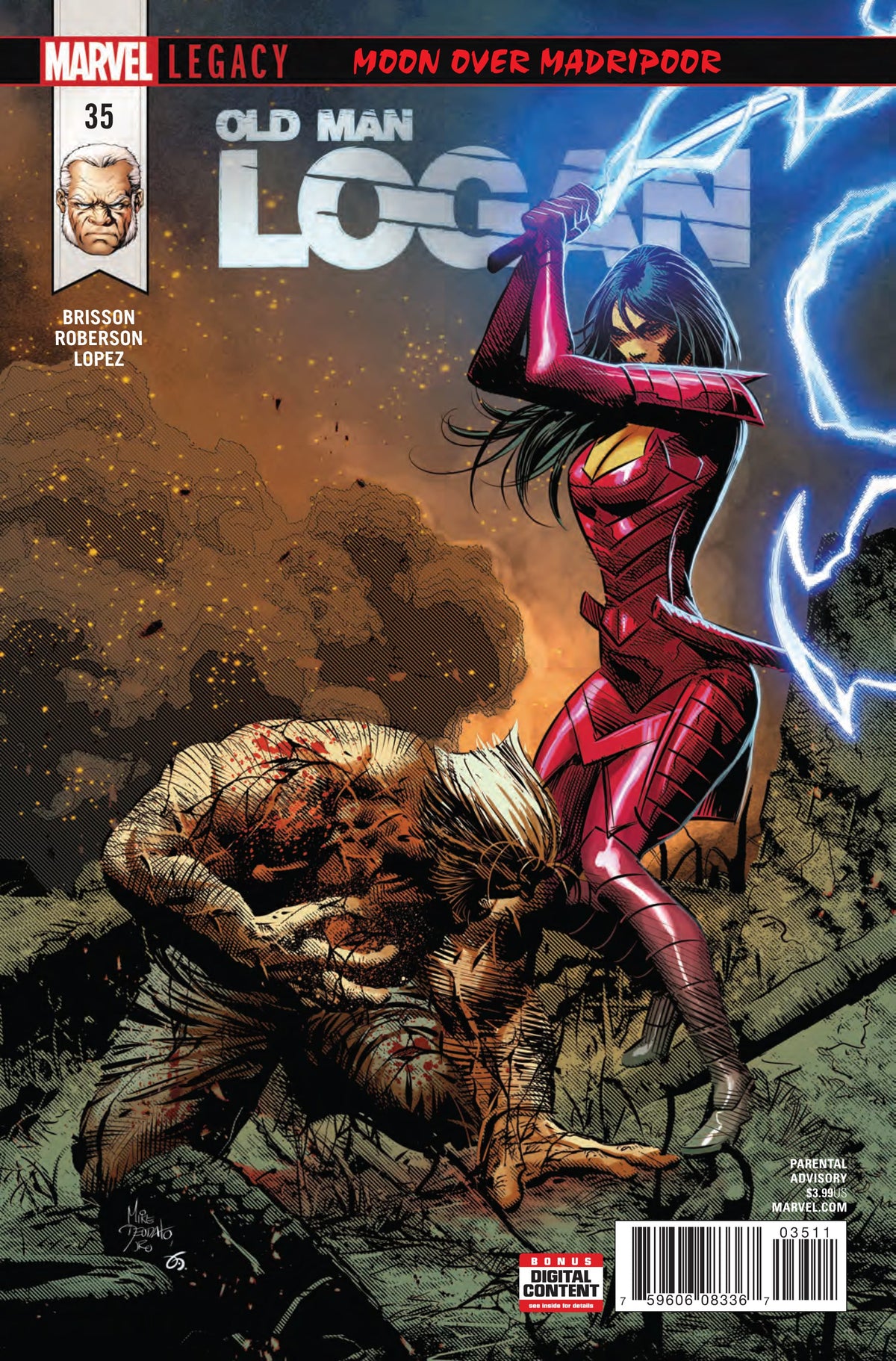 Marvel COMIC BOOK Old Man Logan #35 (VF/NM)