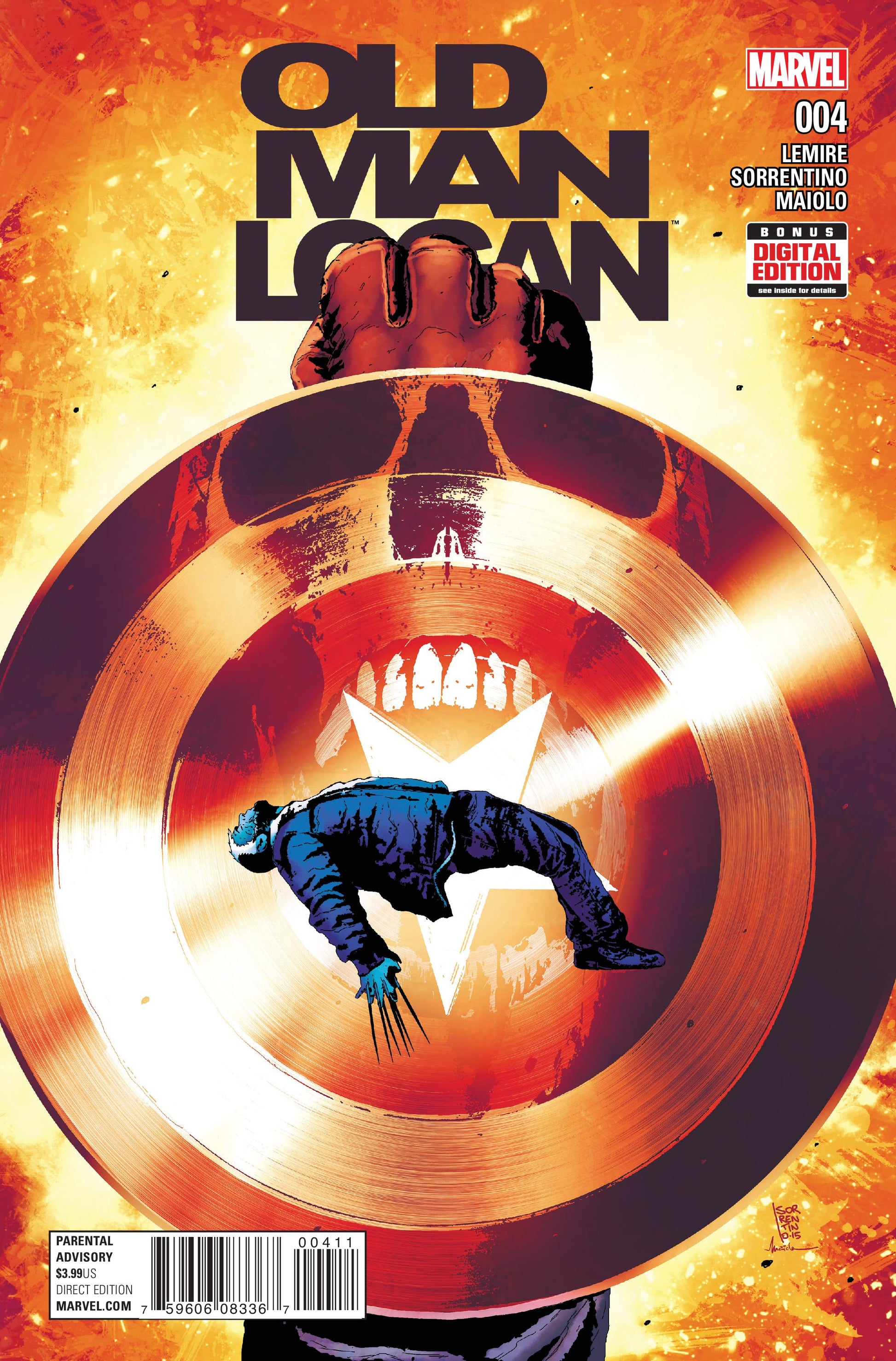 Marvel COMIC BOOK Old Man Logan #4 (VF/NM)